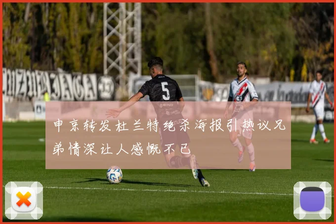申京转发杜兰特绝杀海报引热议兄弟情深让人感慨不已
